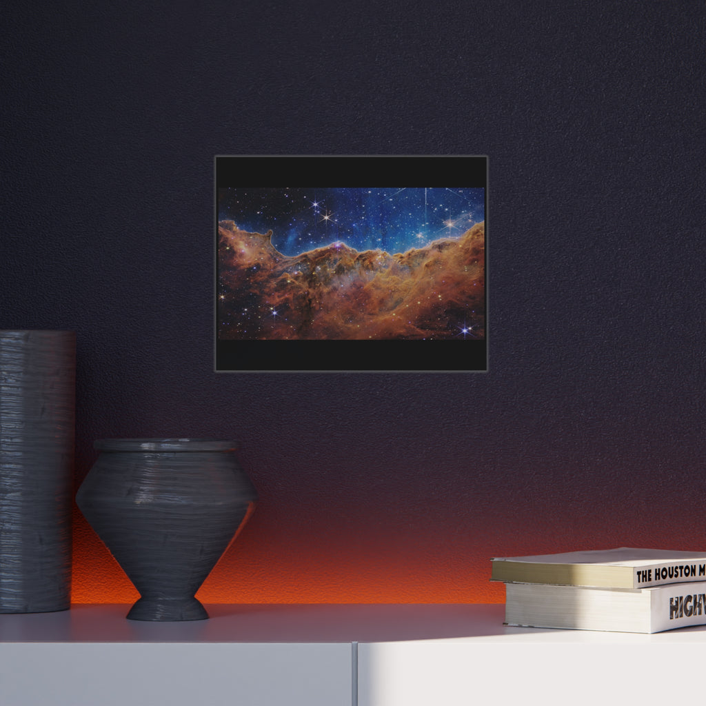 Space Nebula Foam Board Print – Cosmic Starscape Wall Art
