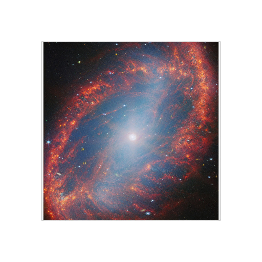 Galaxy Nebula Foam Board - Cosmic Space Wall Art Print