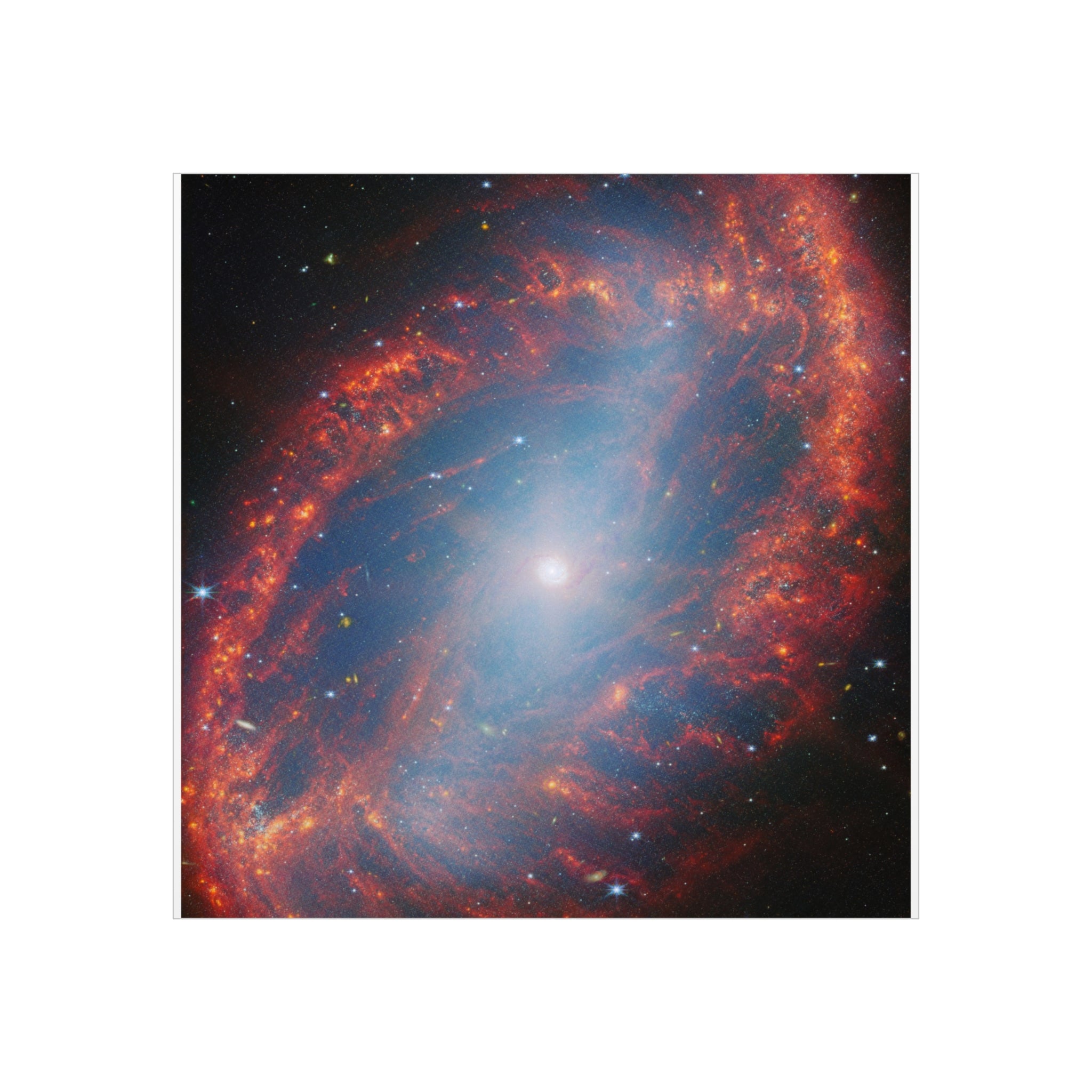 Galaxy Nebula Foam Board - Cosmic Space Wall Art Print