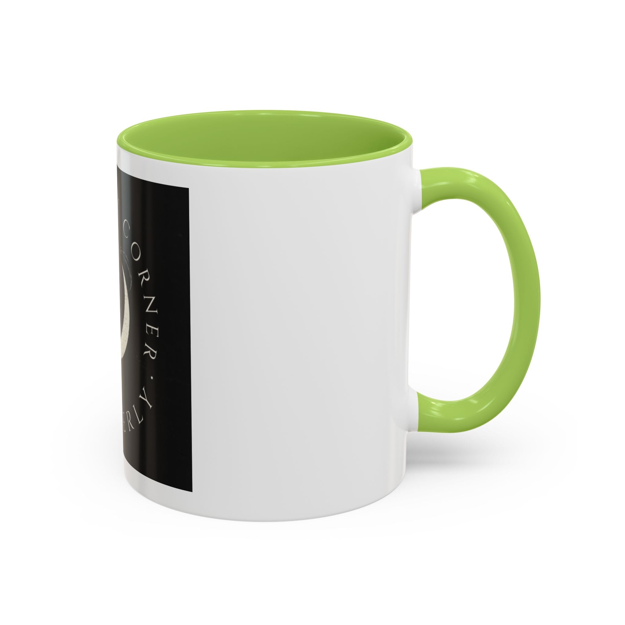 Spooky Corner Quarterly Crescent Moon Accent Coffee Mug