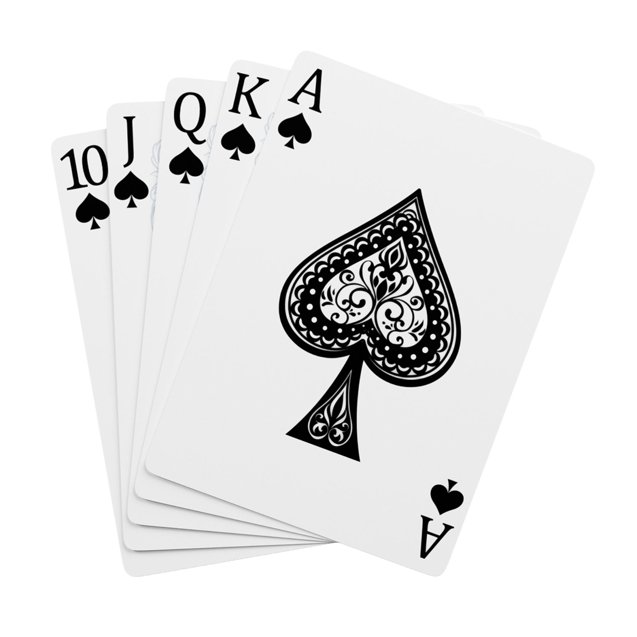 Spooky Corner Quarterly Poker Playing Cards