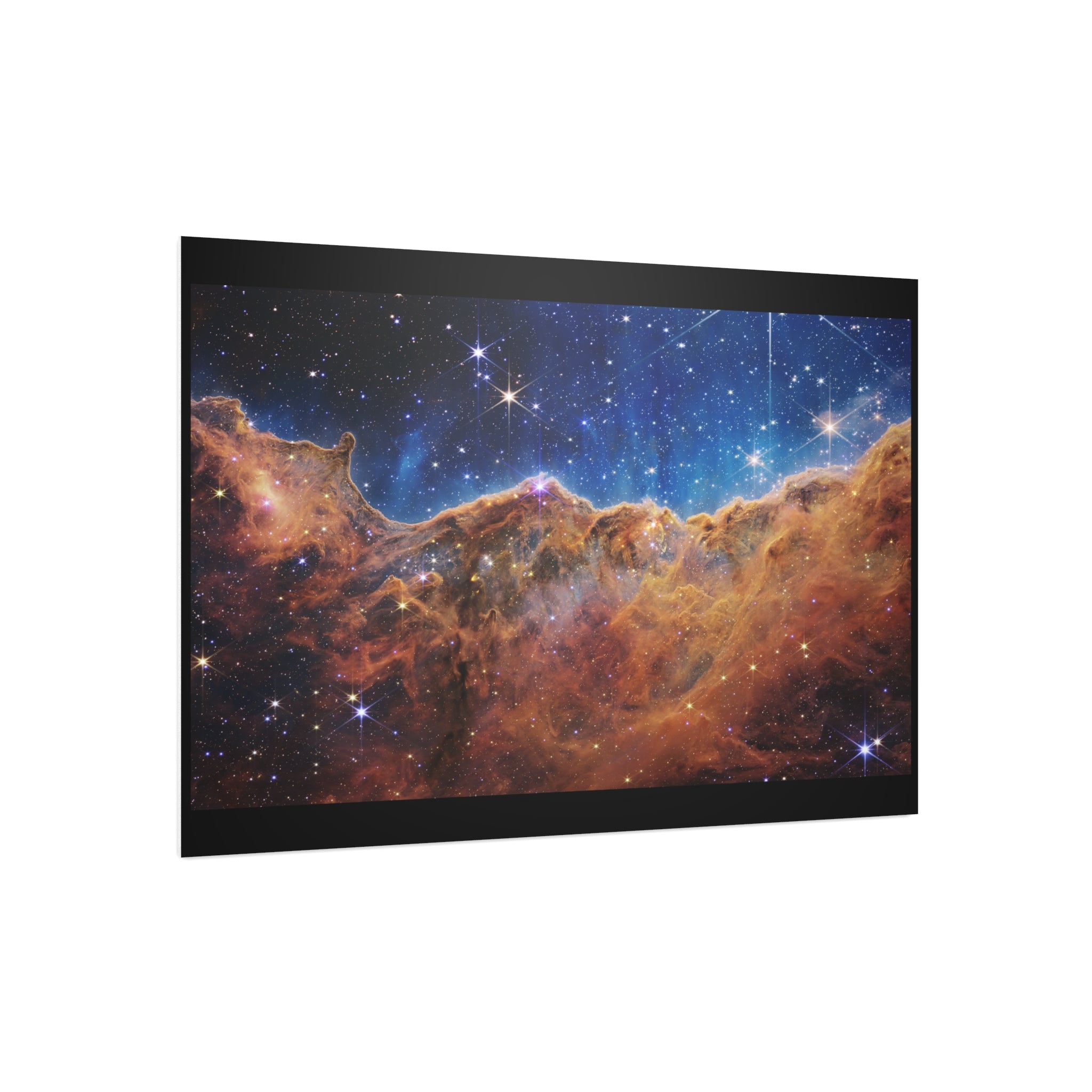 Space Nebula Foam Board Print – Cosmic Starscape Wall Art