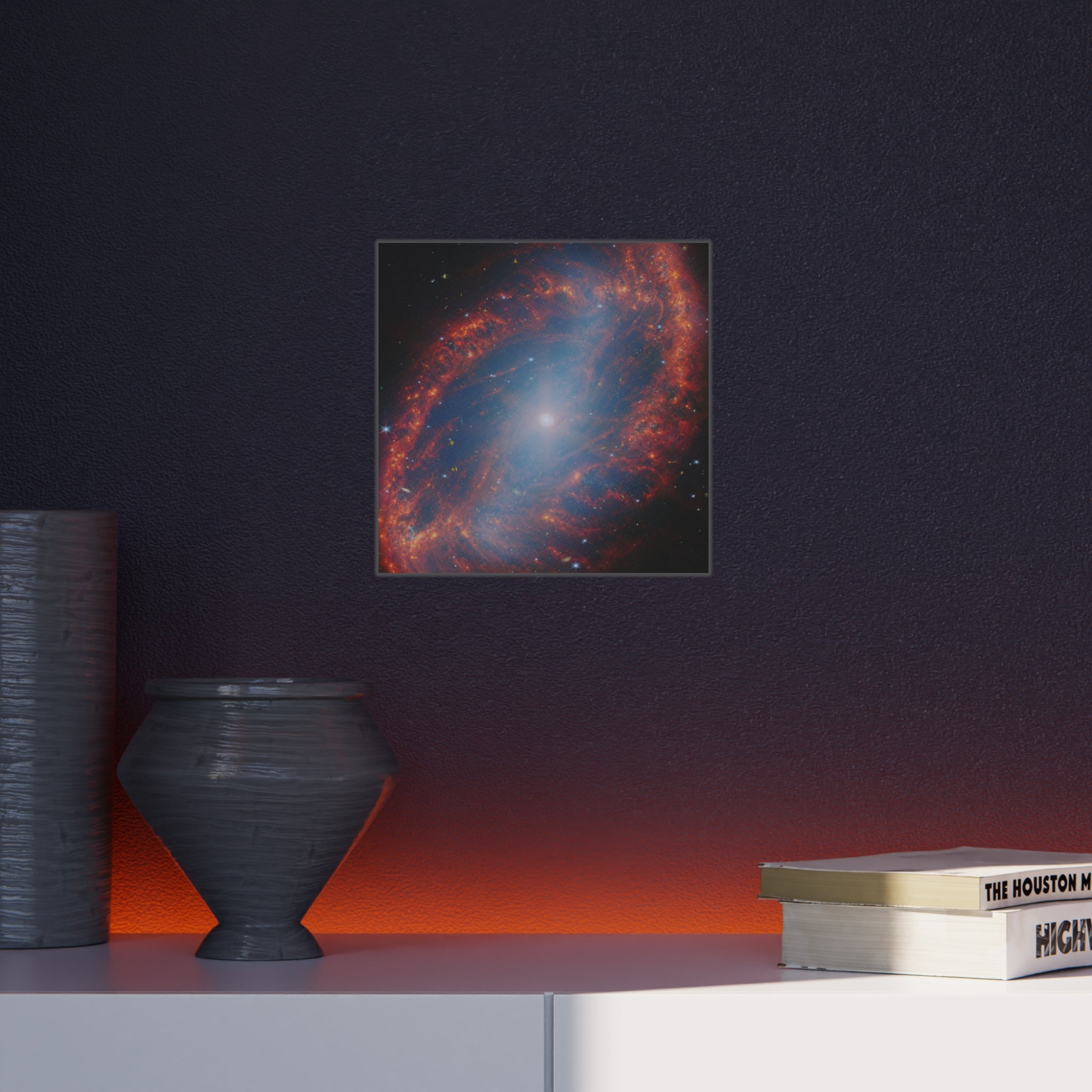 Galaxy Nebula Foam Board - Cosmic Space Wall Art Print