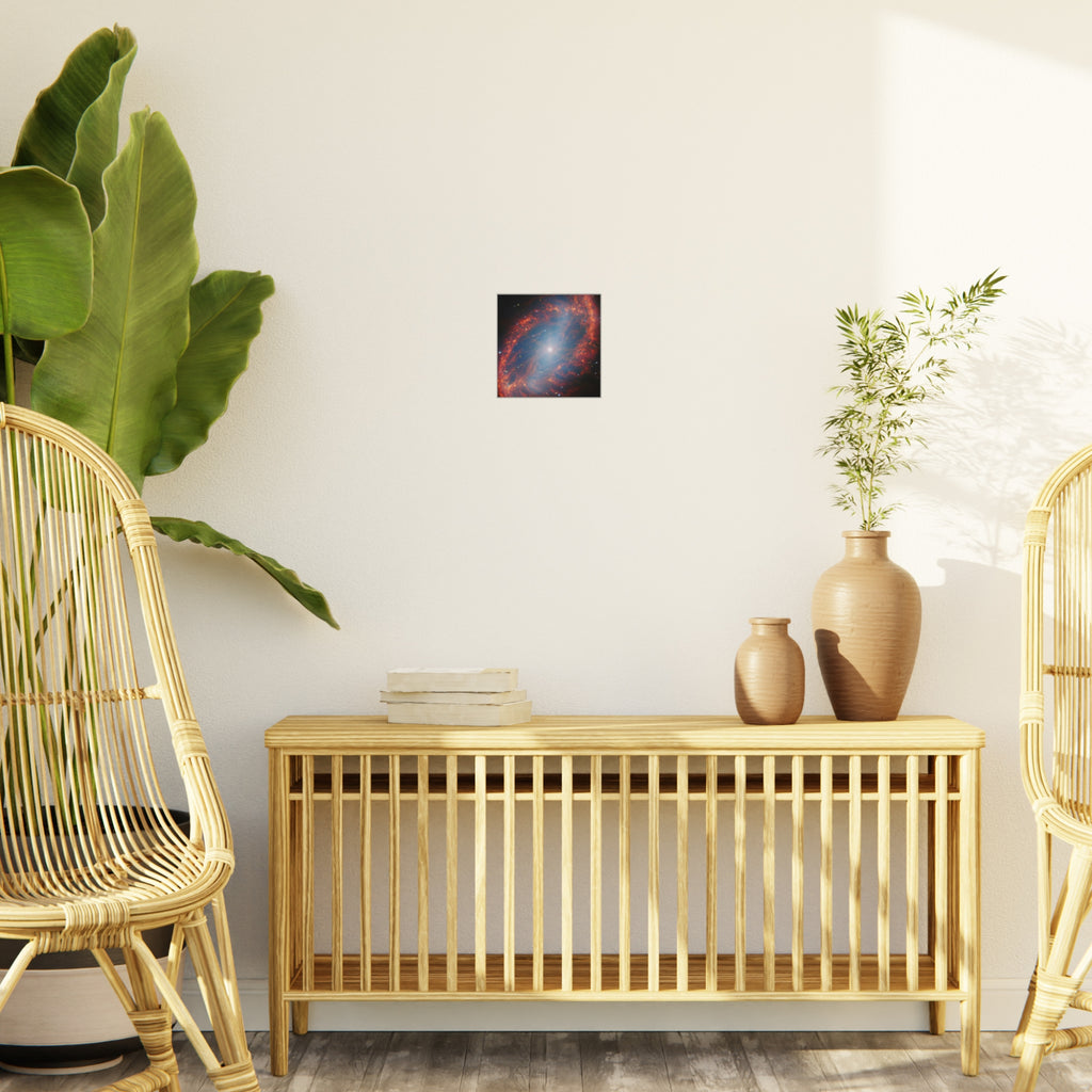 Galaxy Nebula Foam Board - Cosmic Space Wall Art Print