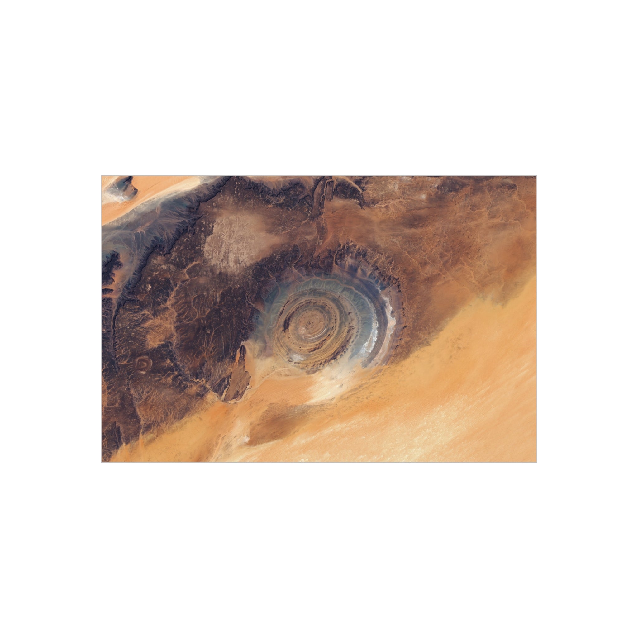 Desert Eye Aerial Art Foam Board