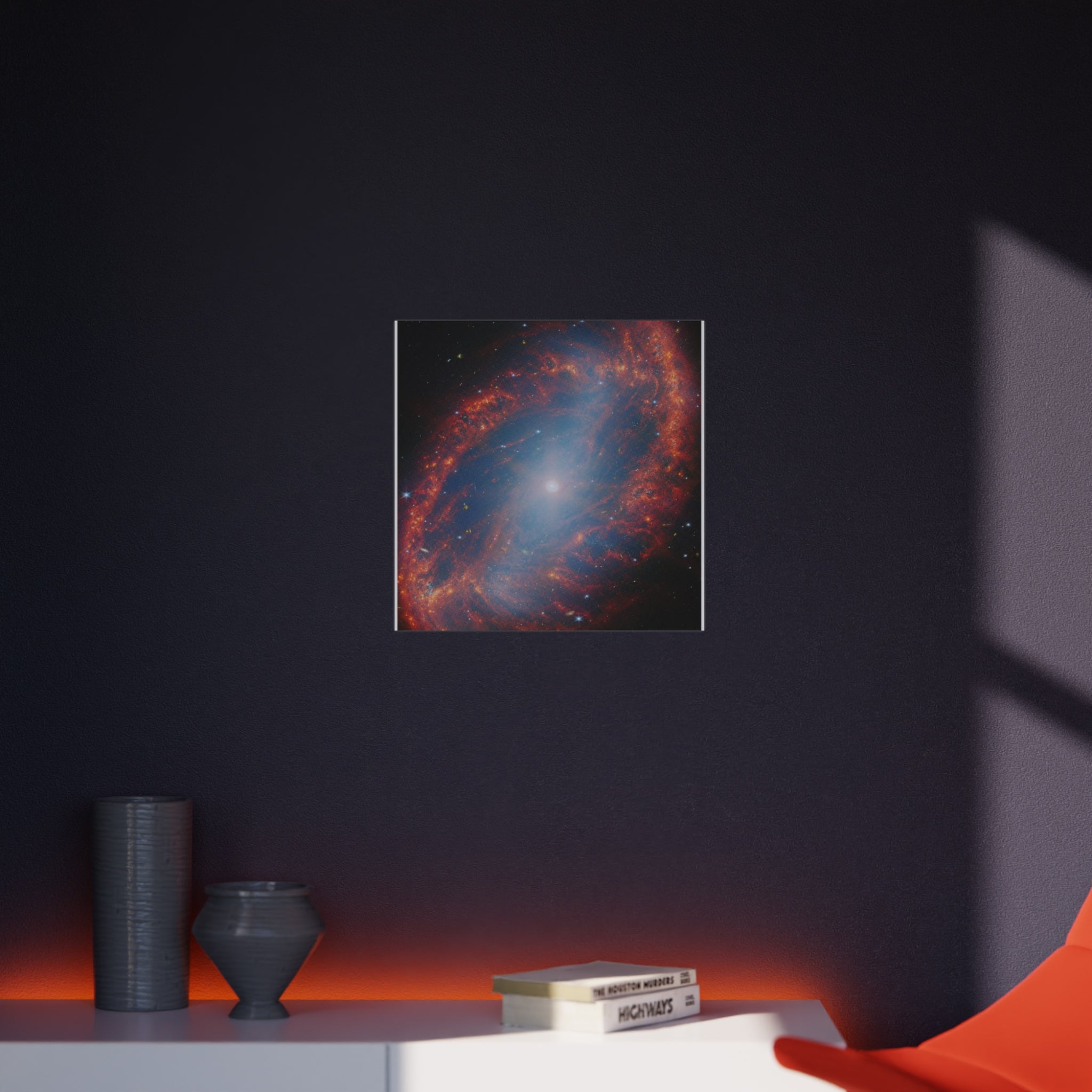 Galaxy Nebula Foam Board - Cosmic Space Wall Art Print