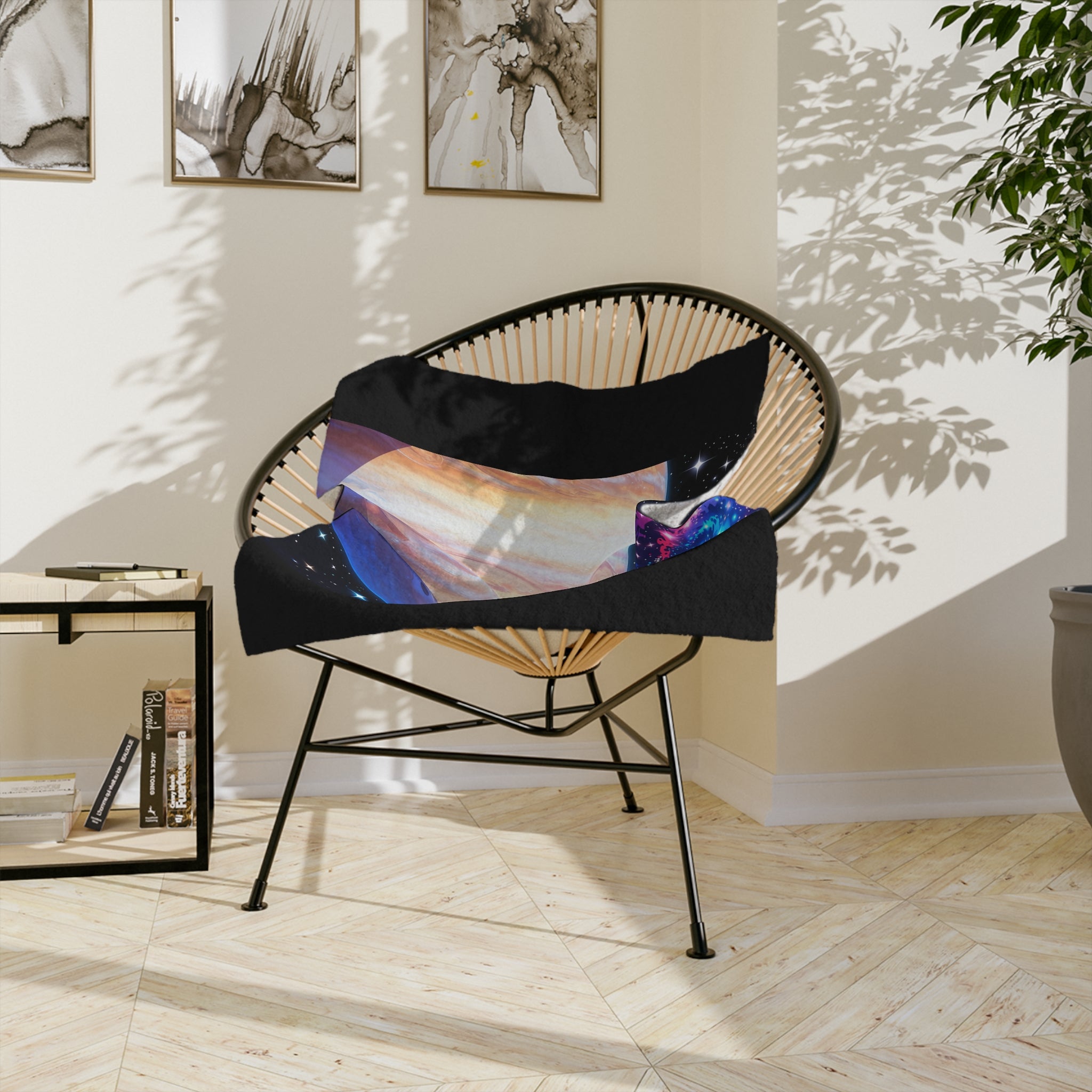 At Waffle's House — Jupiter Microfiber Space Throw