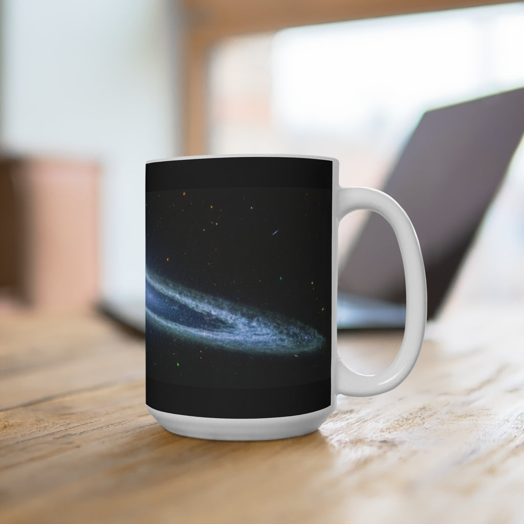 Galaxy Waves 15oz Coffee Mug — Space Nebula Ceramic Mug