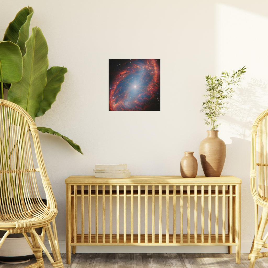 Galaxy Nebula Foam Board - Cosmic Space Wall Art Print