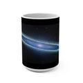 Galaxy Waves 15oz Coffee Mug — Space Nebula Ceramic Mug