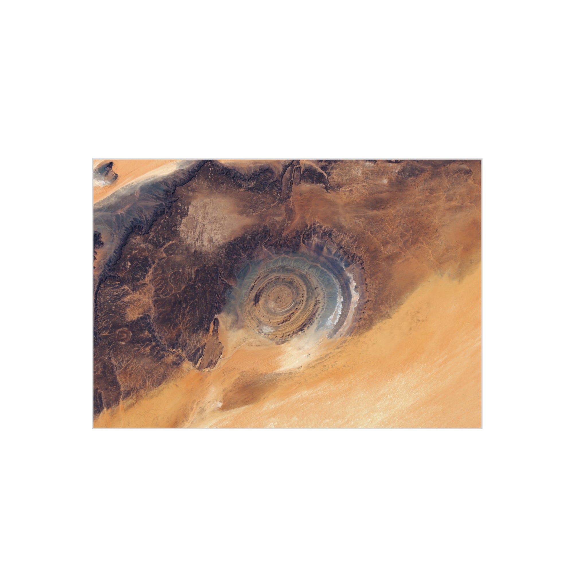Desert Eye Aerial Art Foam Board