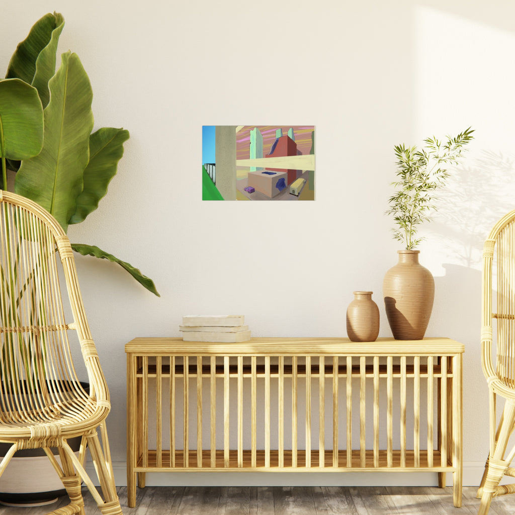 The Tale in the Common Room — Modern Urban Art Poster