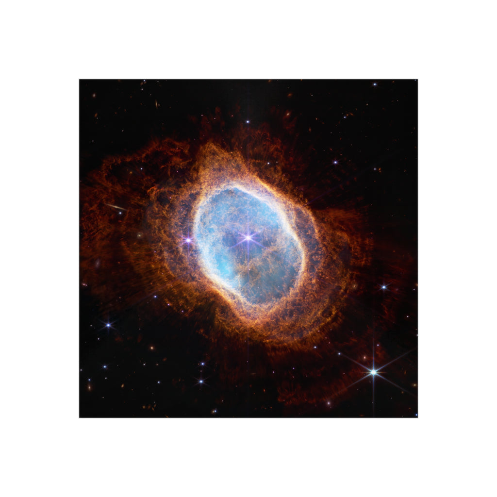 Nebula Space Foam Board - Colorful Planetary Nebula Wall Art