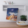 Celestial Nebula Tea Towel — Starfield Kitchen Towel