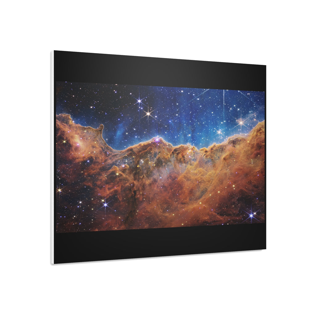 Space Nebula Foam Board Print – Cosmic Starscape Wall Art