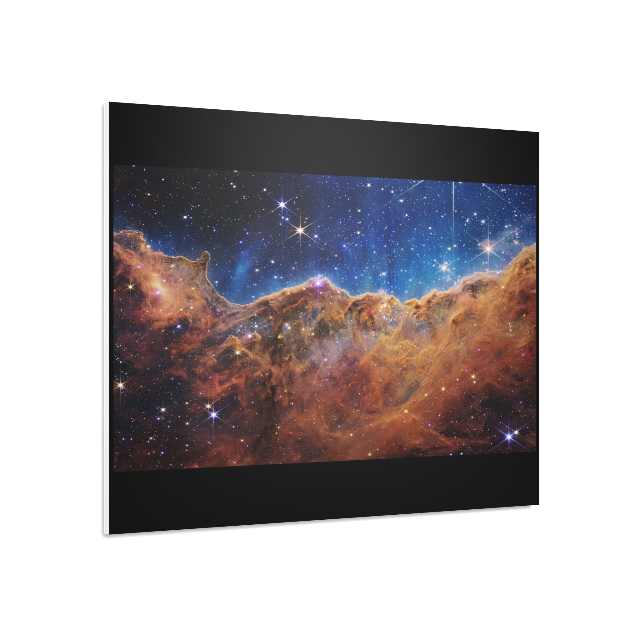 Space Nebula Foam Board Print – Cosmic Starscape Wall Art