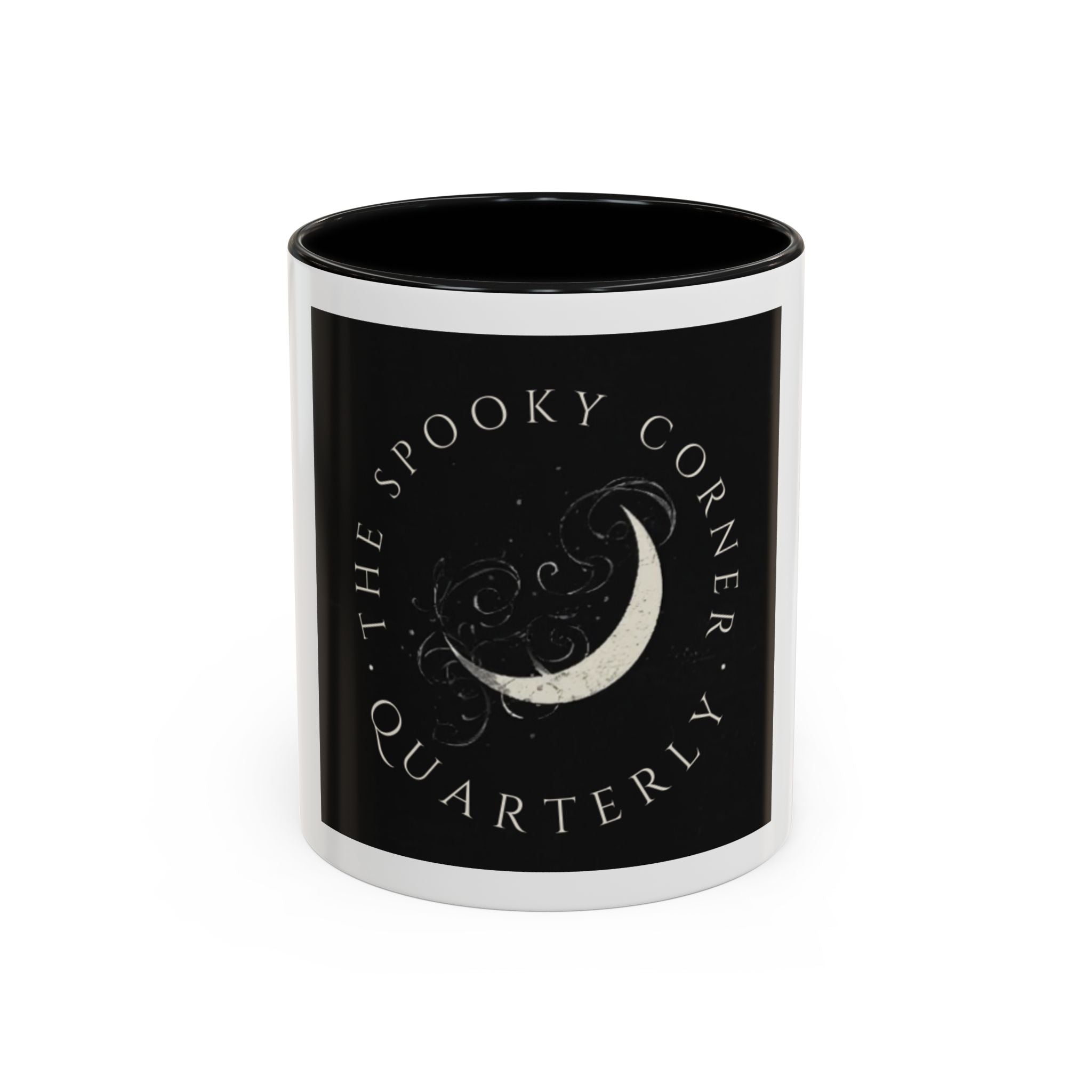Spooky Corner Quarterly Crescent Moon Accent Coffee Mug