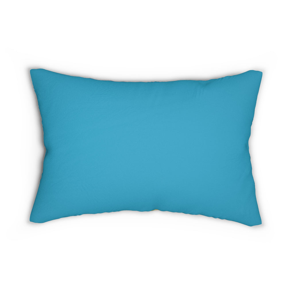 Sunrise Lake Landscape Lumbar Pillow