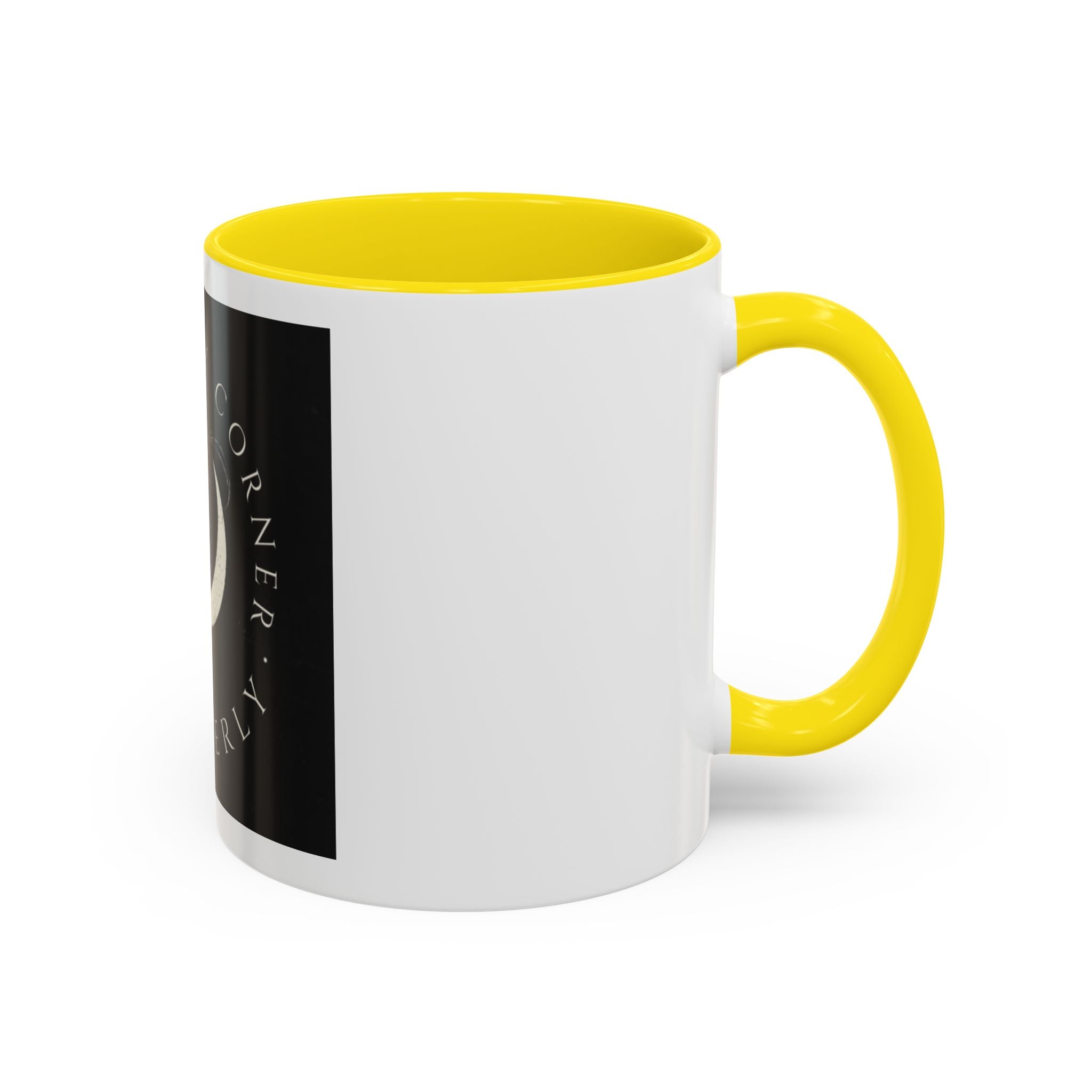 Spooky Corner Quarterly Crescent Moon Accent Coffee Mug