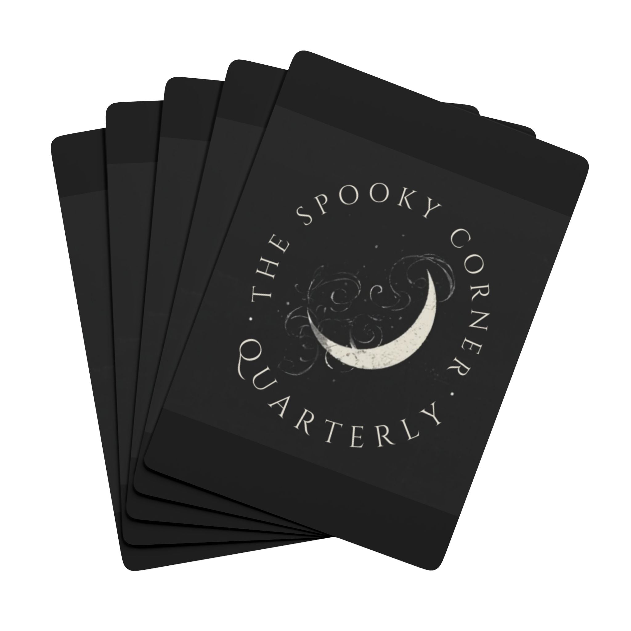 Spooky Corner Quarterly Poker Playing Cards