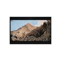 Foam Board - Vintage Mountain Landscape Print