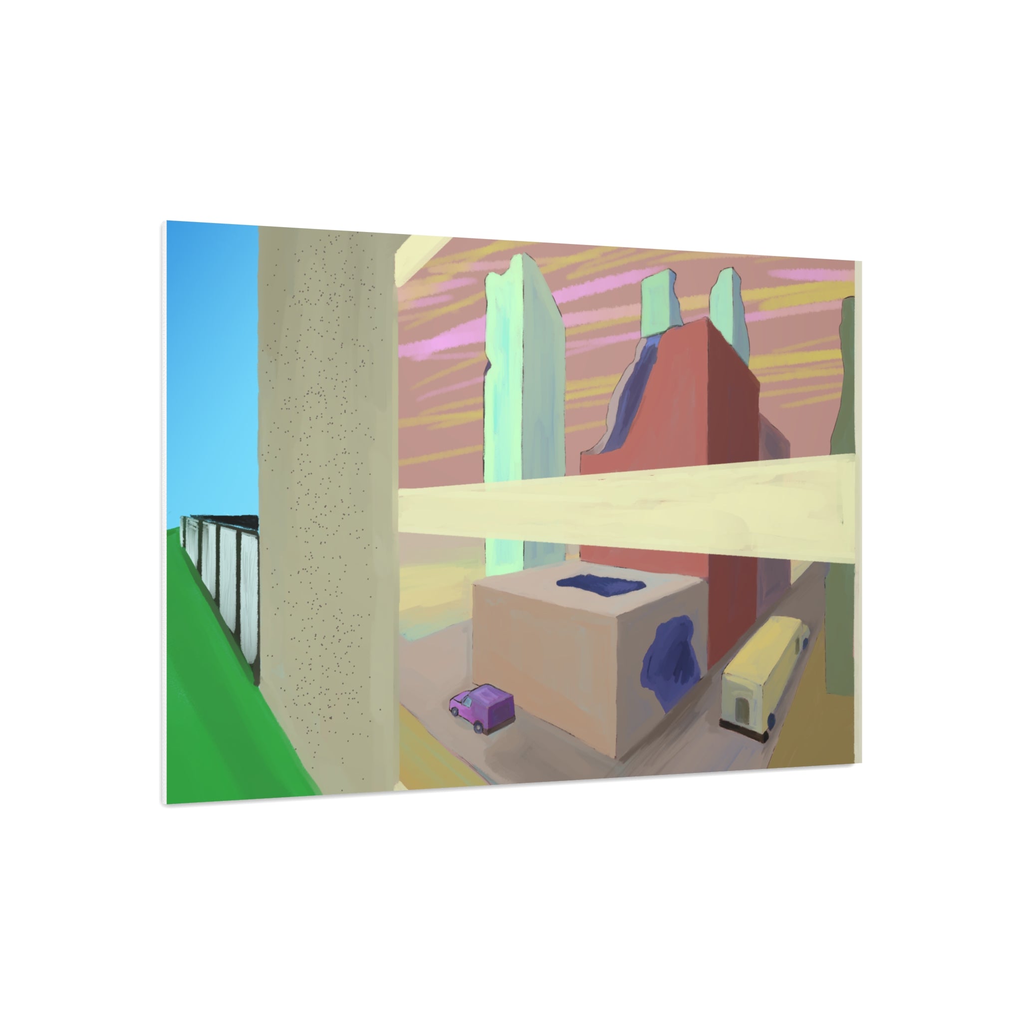 The Tale in the Common Room — Modern Urban Art Poster