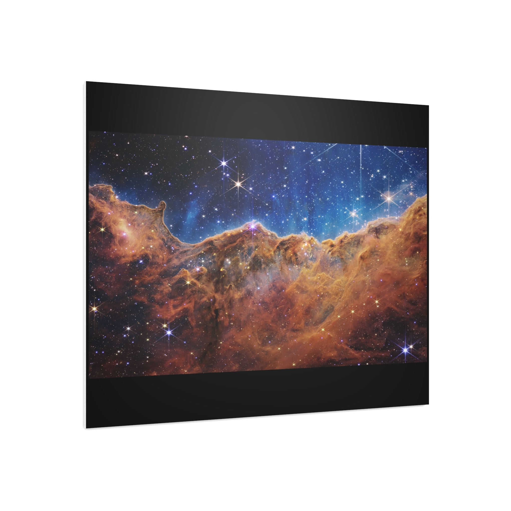 Space Nebula Foam Board Print – Cosmic Starscape Wall Art