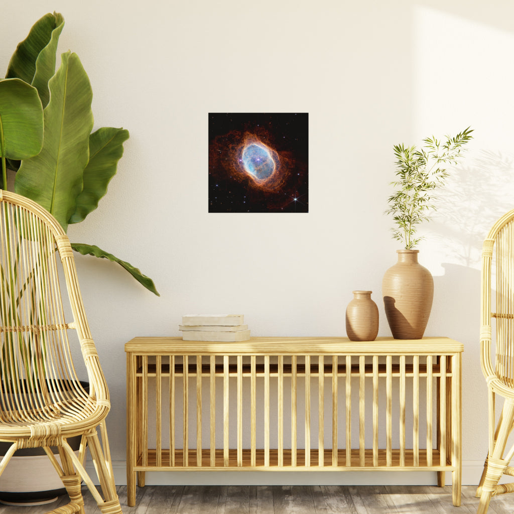 Nebula Space Foam Board - Colorful Planetary Nebula Wall Art
