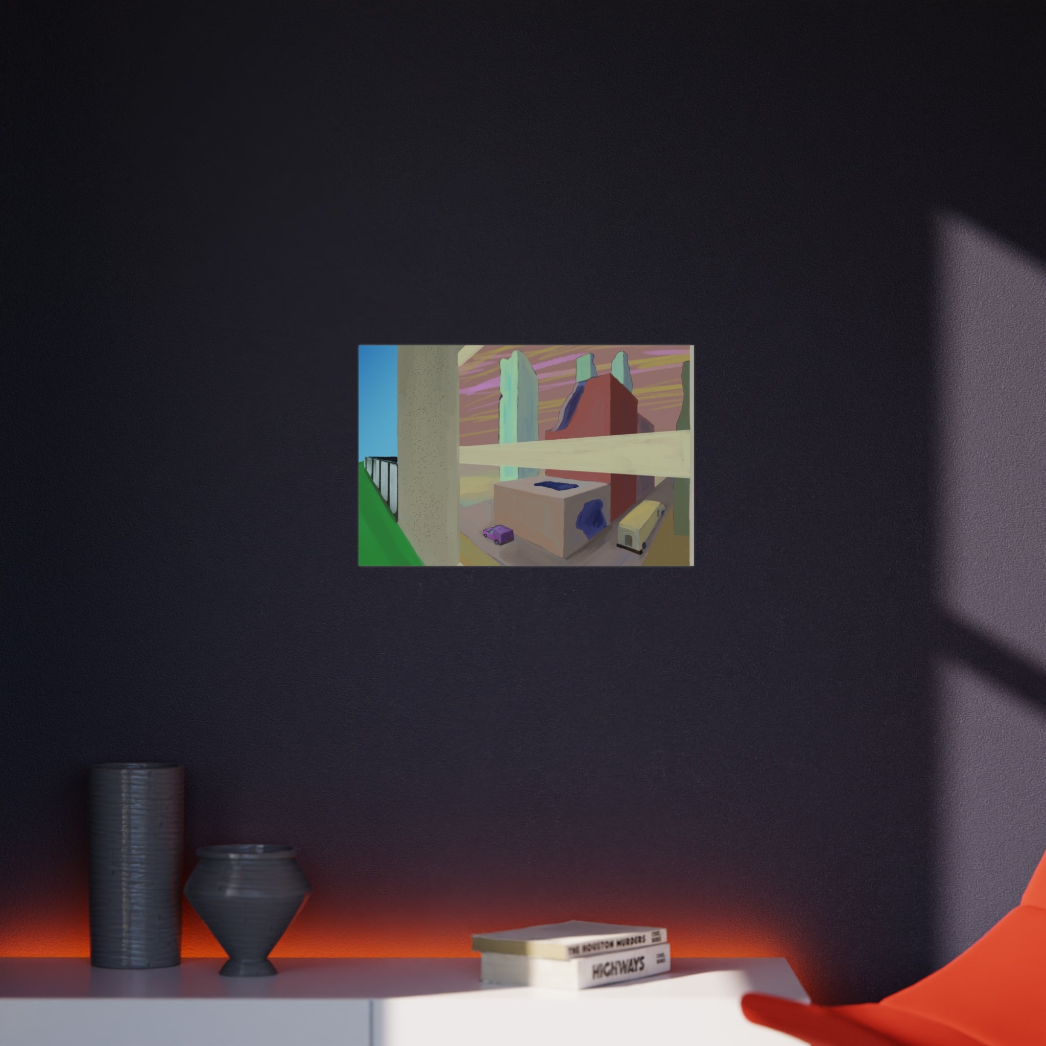 The Tale in the Common Room — Modern Urban Art Poster