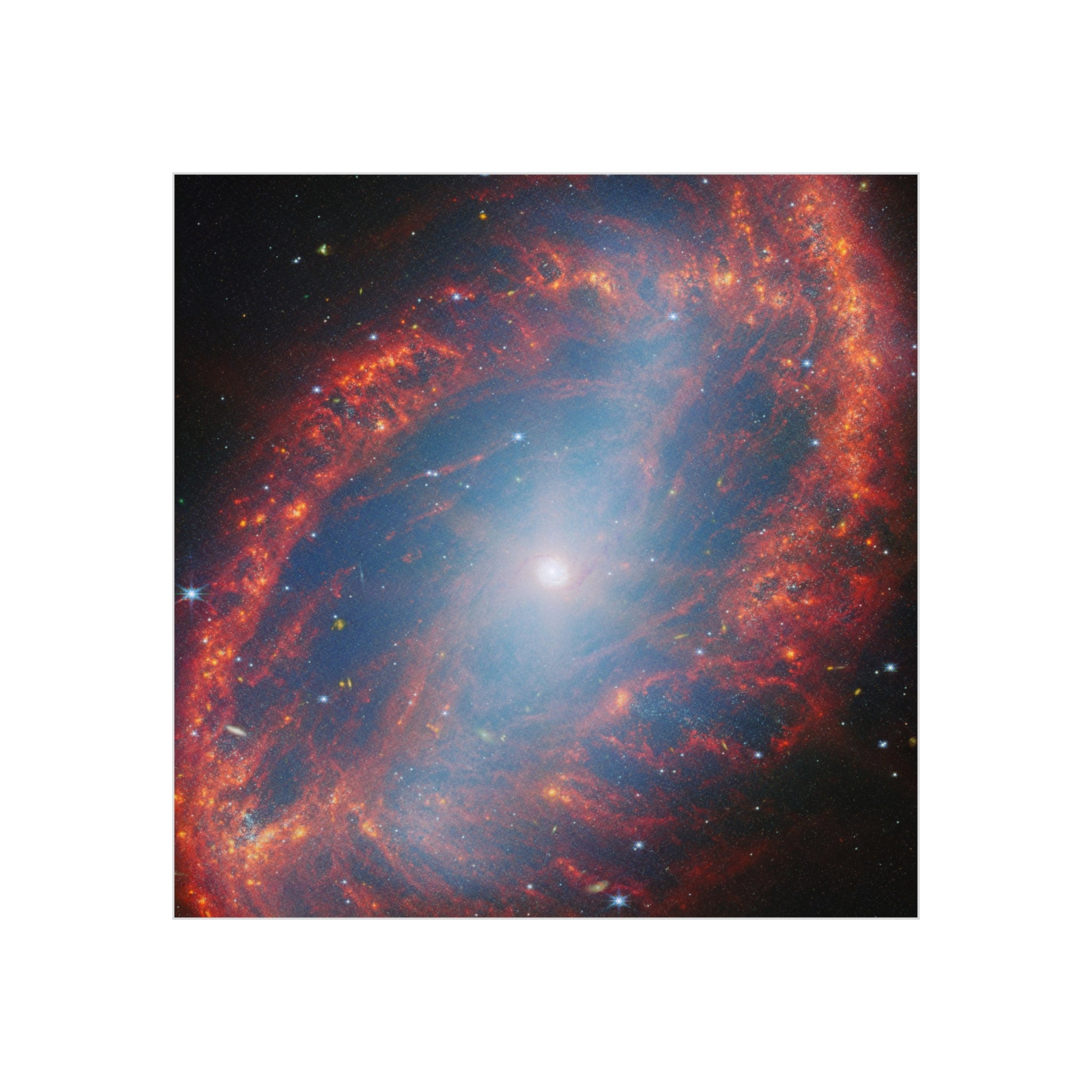 Galaxy Nebula Foam Board - Cosmic Space Wall Art Print