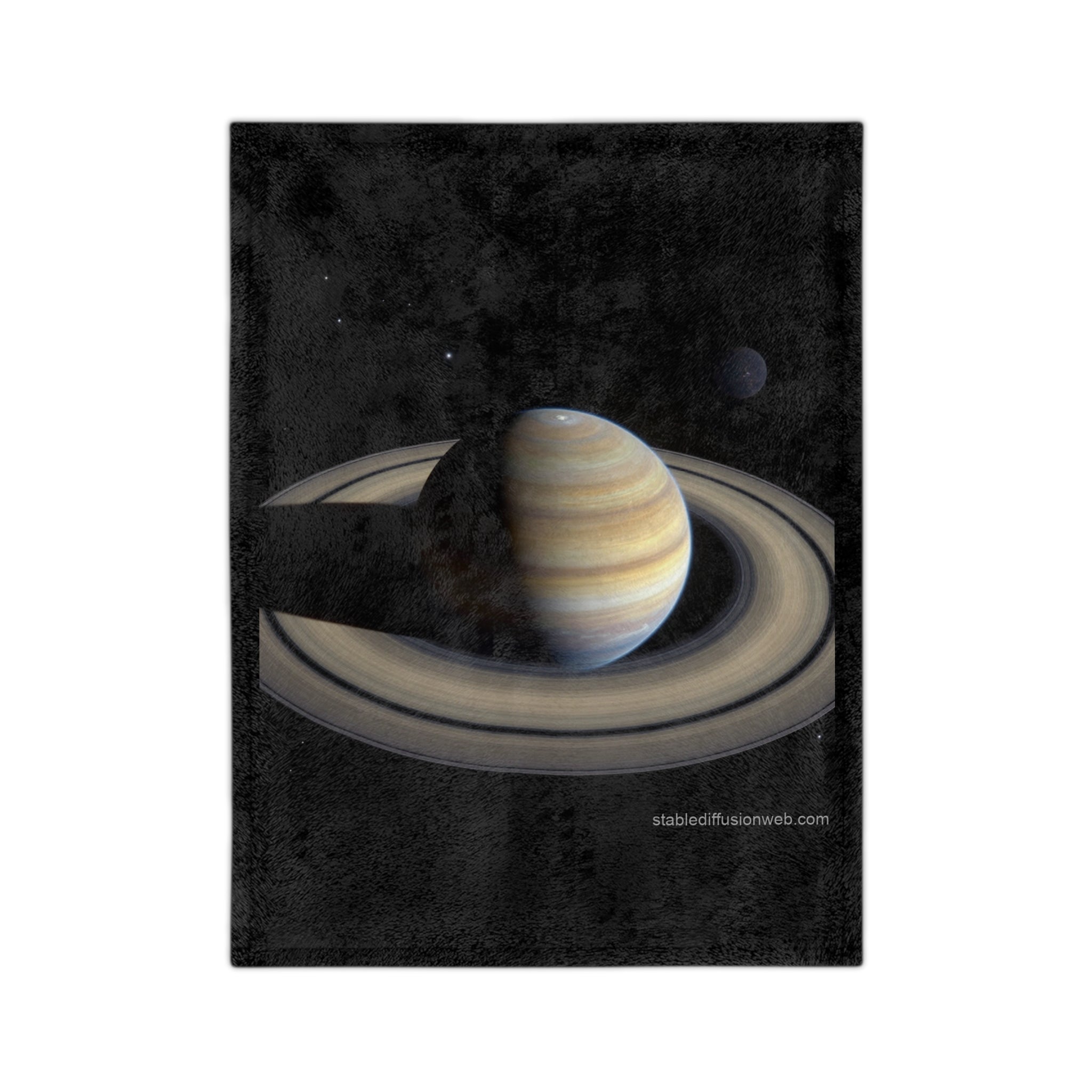 At Waffle's House — Velveteen Microfiber Astronomical Throw