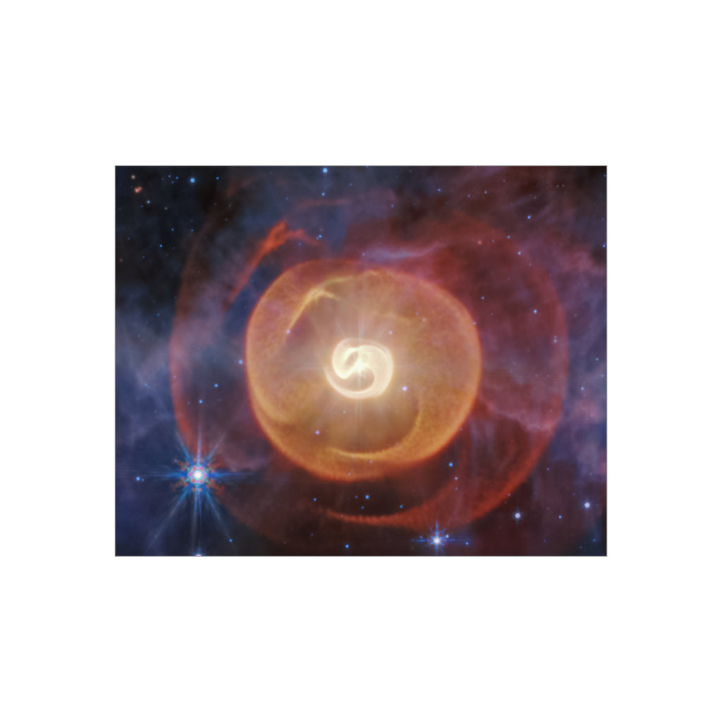 Cosmic Nebula Foam Board Print — Vibrant Space Art Wall Decor