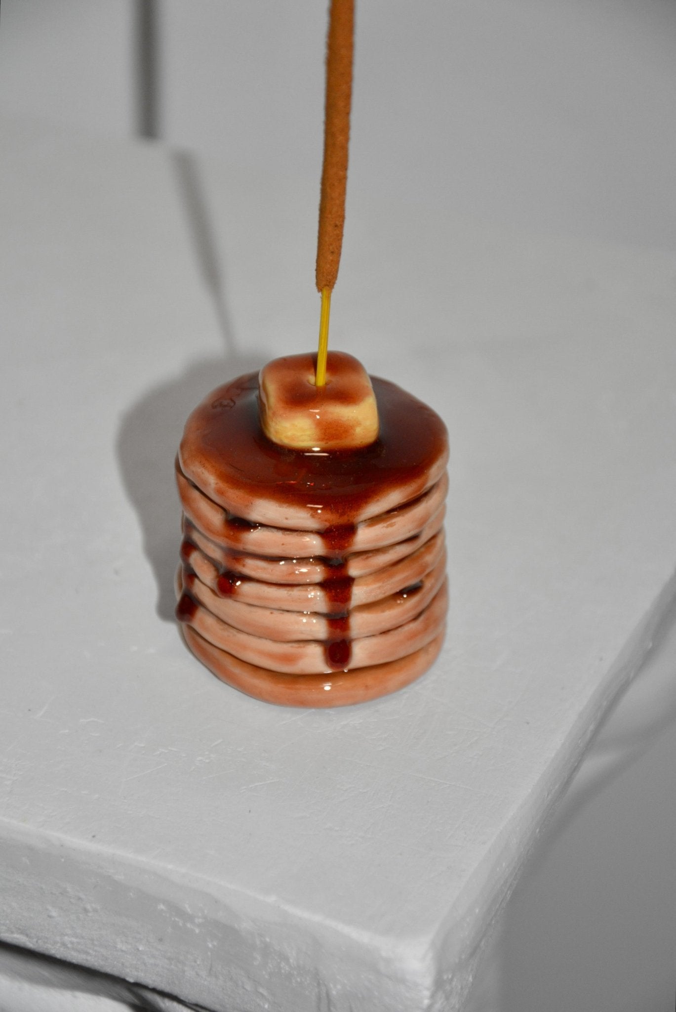 PANCAKE STACK INCENSE HOLDER