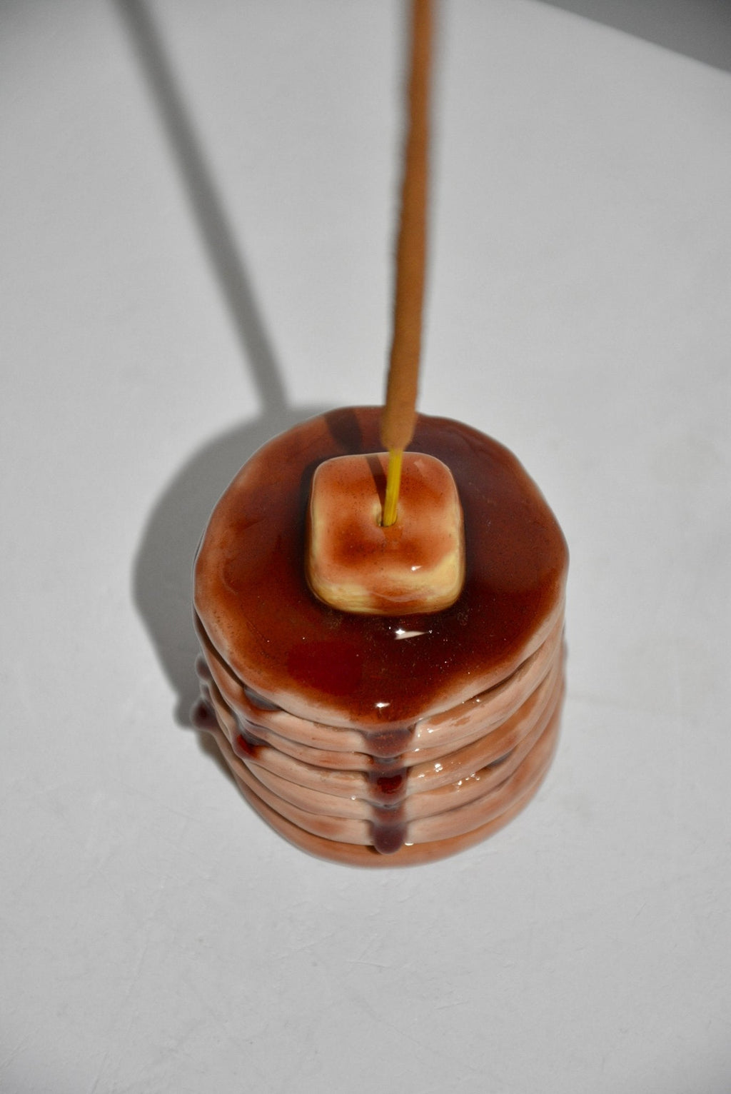 PANCAKE STACK INCENSE HOLDER
