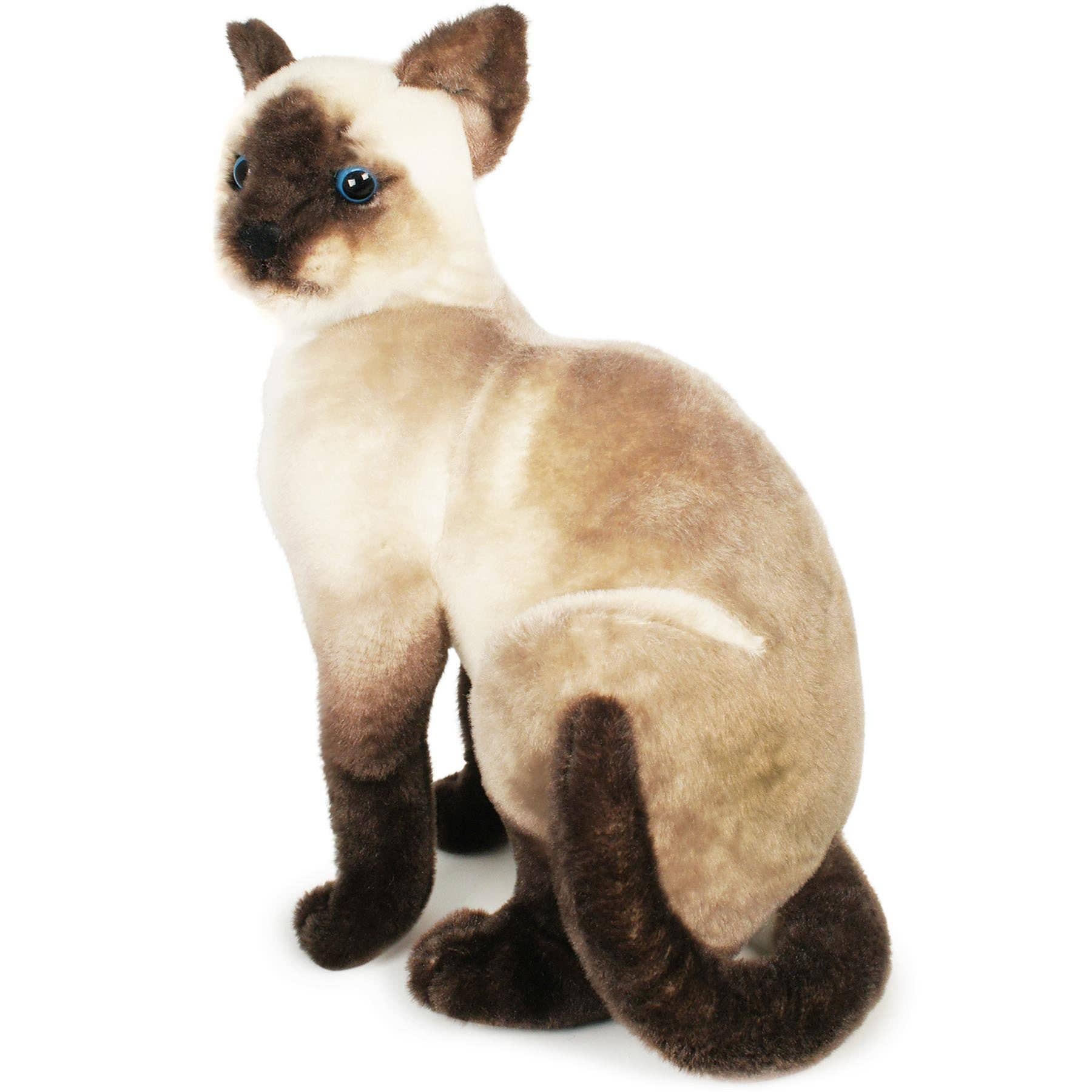 Stefan The Siamese Cat | 13 Inch Stuffed Animal Plush